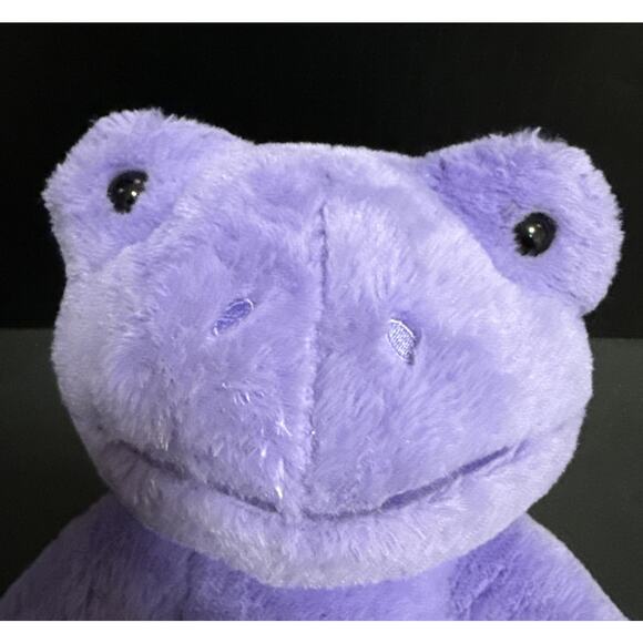 Build-A-Bear Workshop Violet Frog Plush Purple Soft Toy Stuffed Animal Sound - Picture 4 of 6